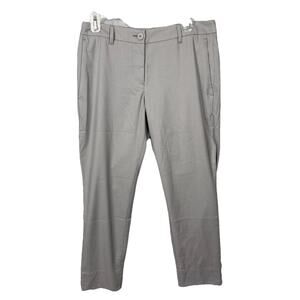 Wildfang Pants Womens 8 Gray The Empower Trouser Dress Pant Straight Stretch New
